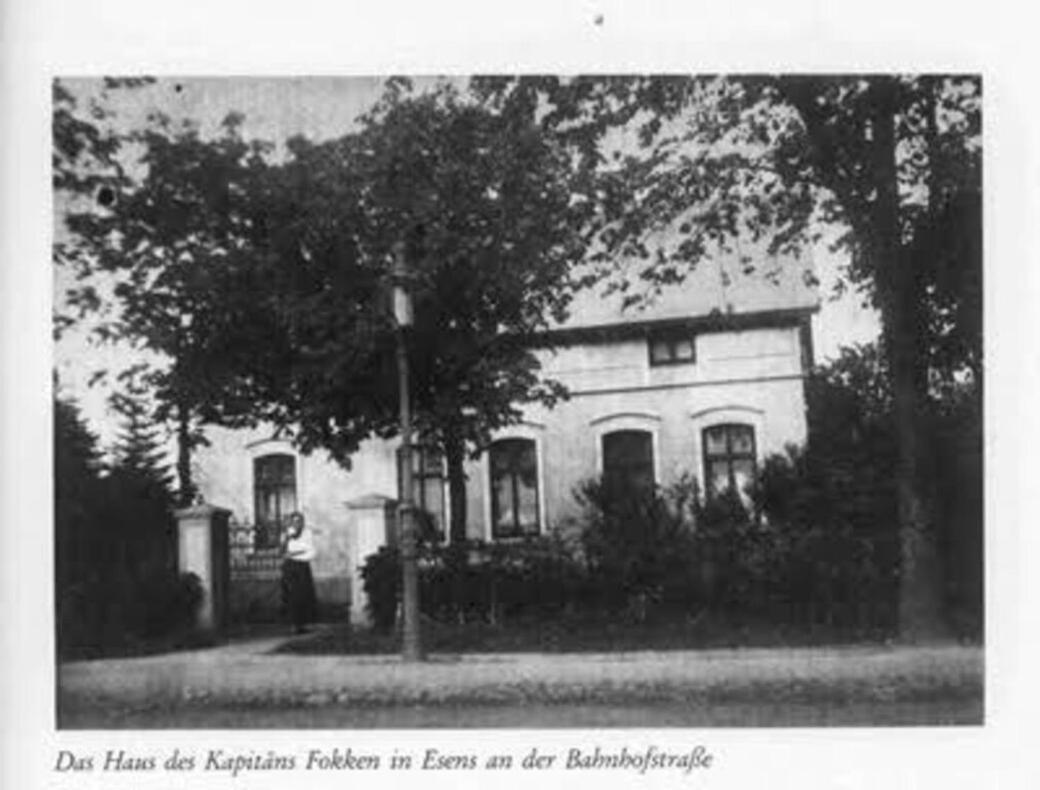 Villa Fokken Steuermannsquartier Esens Exterior foto